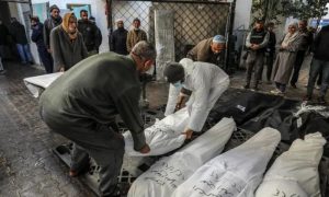 Israeli tank, UN shelter, Gaza, Khan Yunis, UN agency, Palestinian refugees, UNRWA, Thomas White,