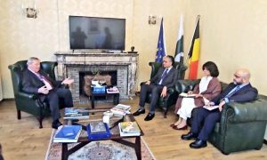 European Union, Frans Van Daele, Foreign Minister Jalil Abbas Jilani, Brussels, Religious Freedom,