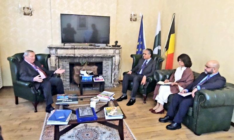 European Union, Frans Van Daele, Foreign Minister Jalil Abbas Jilani, Brussels, Religious Freedom,