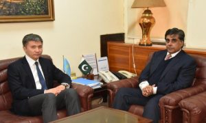 Kazakhstan, Ambassador, environment, trade, relations, ties, Pakistan, exhibition, Commerce, Industries, Investments, visit, trip, digital, technologies