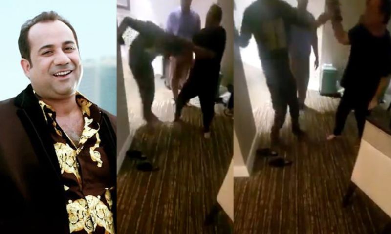 Rahat Fateh Ali Khan, employee, physically assaulting,