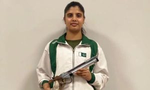 Pakistani, shooter, Kishmala Talat, qualifies, Paris Olympics 2024, Esha Singh, Olympics