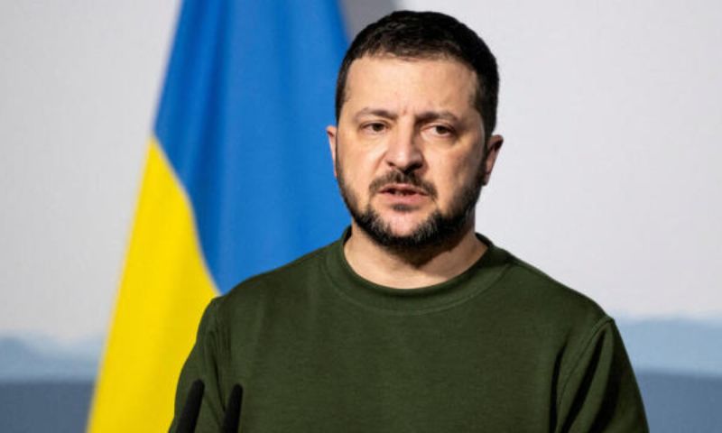 Ukraine, President, Zelensky, Security Pact, France, Germany,