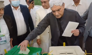 Elections 2024: Zardari, Bilawal Cast Their Votes