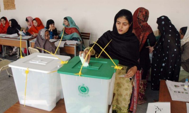 general elections in Pakistan, women candidates, political parties, FAFEN, general elections,