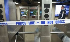 New York, City, Subway, Station, Shooting