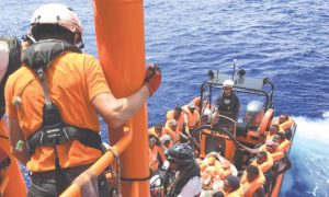 Doctors Without Borders, Medecins Sans Frontieres, MSF, Libya, Geo Barents, North Africa, Italy, Mediterranean Sea,