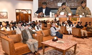 Corps Commander Peshawar, Lieutenant General Hassan Azhar Hayat, tribal elders, Uthmanzai tribe, North Waziristan, Khyber Pakhtunkhwa,