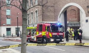 London, Blasts, Bailey Court House, Central London, Criminal Court, England, Wales, Historic, Power Supply, Electricity, Court, BBC, Social Media, Fire Brigade