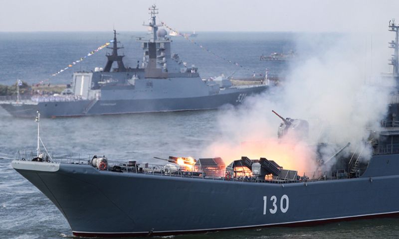 Naval Drill, Russian, Iran, China,