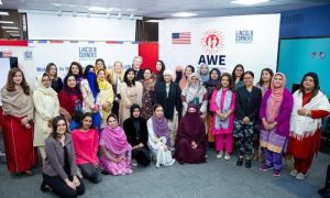 US Embassy in Pakistan, fourth Pakistan cohort, Women Entrepreneurs, Lincoln Reading Lounge, National Library of Pakistan