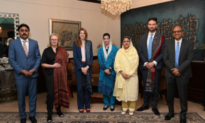 British High Commissioner Meets PPP’s Faryal, Aseefa Bhutto