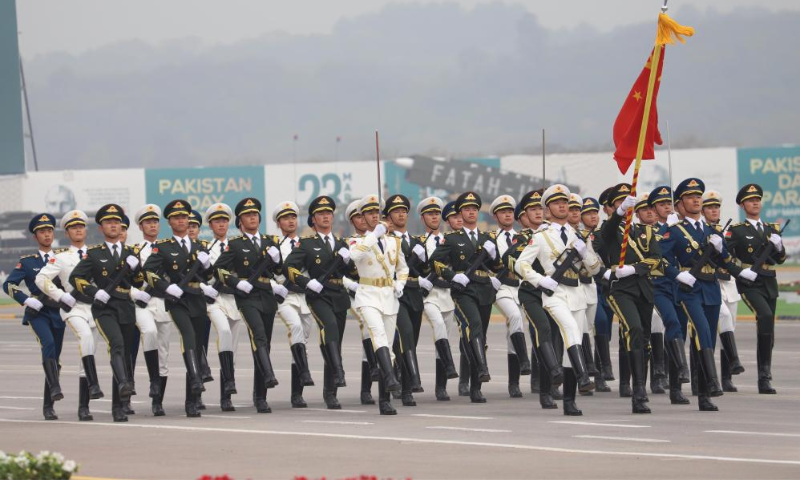 Chinas PLA Guard of Honor Attends Pakistan Day Parade 2