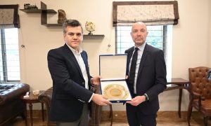 Denmark, Ambassador, Jakob Linulf, Deputy Commissioner, Abdullah Nayyar Sheikh, Faisalabad, wastewater treatment plant,