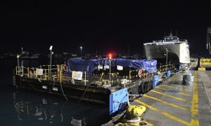 Aid Ship, Gaza, Food Items, Cyprus, Corridor, NGO, Open Arms, Spanish, EU, Maritime Corridor, Rice, Flour, Canned Tuna, US, World Central Kitchen, European Commission, American