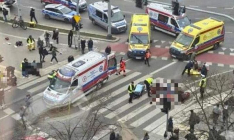 Poland, Accident, Police, Driver, Car,