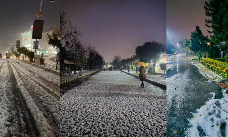 Islamabad Shivers After Hailstorm and Plunging Temperatures