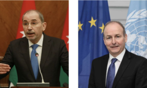 Jordanian, Irish FMs Discuss War in Gaza in Phone Call