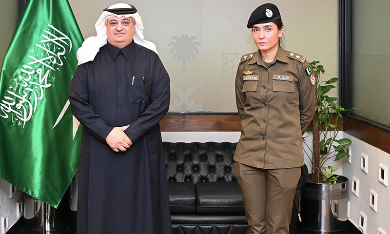 KSA Envoy, Pakistan, Brave Police Officer, Shehrbano, Kingdom