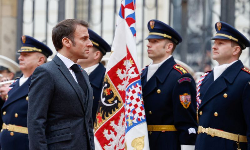 Macron, Ukraine, Russian, Prague, Czech Republic, Europe, French President Emmanuel Macron, Munich, Prime Minister
