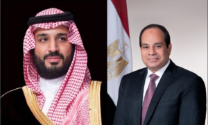 Saudi Crown Prince, Egyptian President Exchange Ramadan Wishes