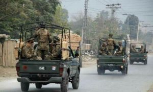Seven Security Personnel Martyred