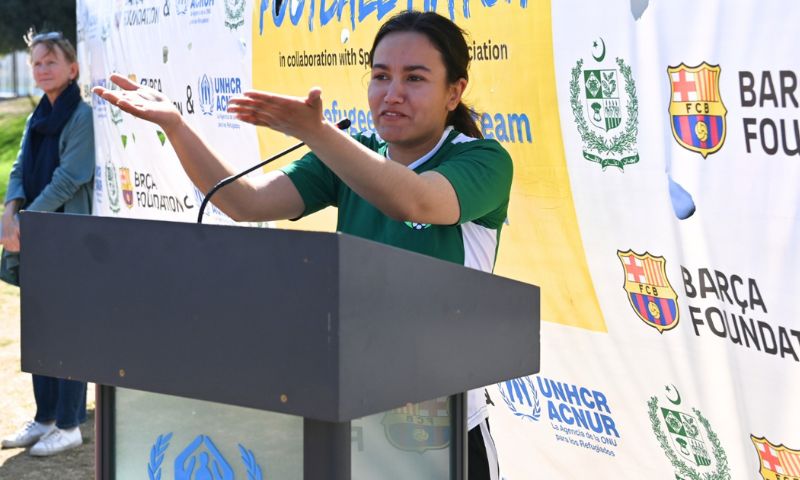 Football, Afghan, Pakistan, Teams, UNHCR, UN, Refugee, health, opportunity, power, sports, Spanish
