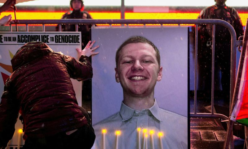 US Pilot, Self-Immolated, Palestinian, Savings, Palestinian Fund for Children, American, Washington, Israeli Embassy, National Public Radio