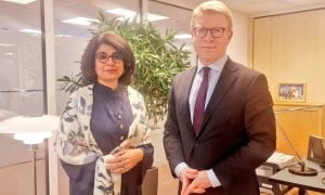 Pakistan Ambassador, European Union, Belgium, Luxembourg, Amna Baloch, Denmark, Carsten Gronbech-Jensen,