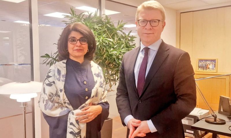 Pakistan Ambassador, European Union, Belgium, Luxembourg, Amna Baloch, Denmark, Carsten Gronbech-Jensen,