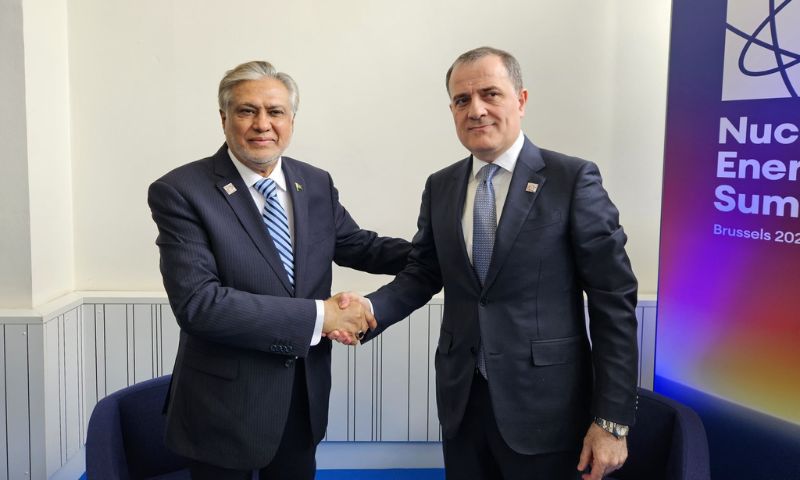 Pakistan, Azerbaijan, ties, relations, Nuclear Technology, Ishaq Dar, energy, cooperation, Foreign Minister