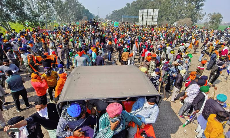 Indian Farmers, Indian, Punjab, farmers, Protest, Government, Haryana, gas, diesel, mobile, internet, Human Rights Watch