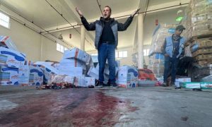 Gaza, Aid, Israel, UN Warehouse, Cyprus, Spanish, Open Arms, Palestinian, Hamas, Government, UNRWA