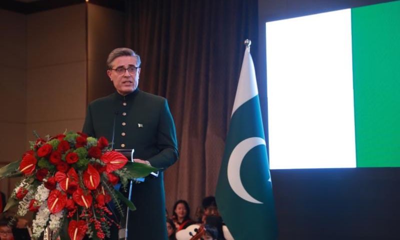 Pakistan's Ambassador to China, Khalil Hashmi, Peking University, Beijing, Gong Qihuang, Pakistan-China relations, Pakistan Studies Center,