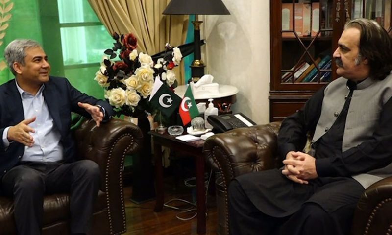 Pakistan’s Interior Minister, Mohsin Naqvi, Khyber Pakhtunkhwa, Chief Minister, Ali Amin Gandapur, Chief Minister's House, Peshawar, law and order situation