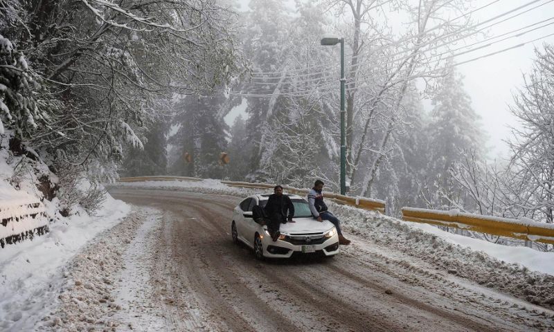 Met Office, snowfall, rain, Murree, Galiyat, Northern Areas