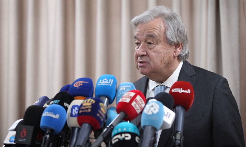 United Nations, Secretary-General Antonio Guterres, Antonio Guterres, UN agency, Palestinian refugees, UNRWA, Jordan, Amman, said