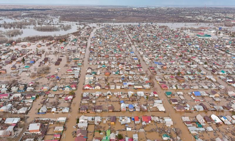 Russian, Flood, Orsk, Dam, Weather, Kazakhstan, Emergency Situations Minister, Ural River, Siberia, Floods,