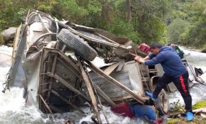 PERU, TRANSPORT, ACCIDENT, BUS,