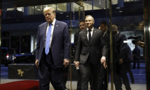 Former Allies Trump and Duda Address World Conflicts at Trump Tower