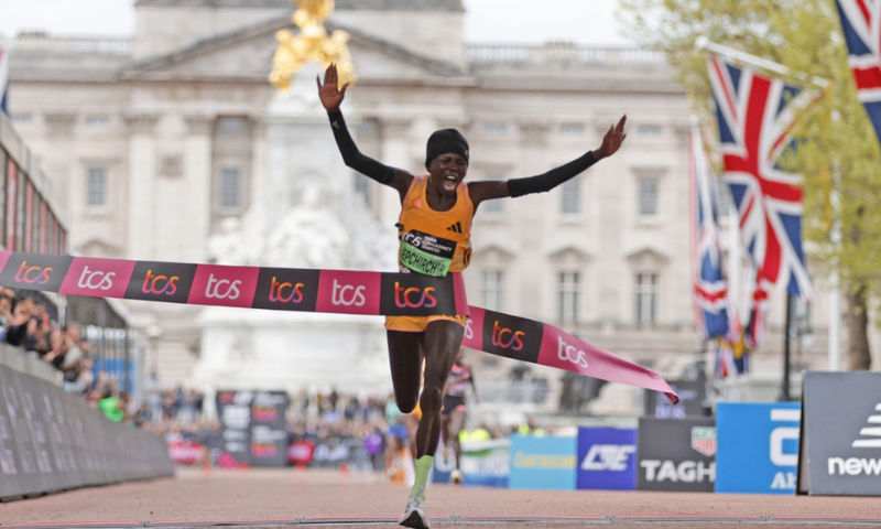 Kenya's Olympic Champion Peres Jepchirchir Wins Women's London Marathon