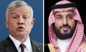 Saudi Crown Prince Speaks with King of Jordan