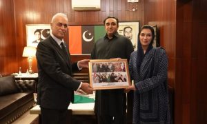 Ambassador, Palestine, Ahmed Jawad Amin Rabei, Bilawal House, Karachi, PPP, Bilawal Bhutto Zardari, Aseefa Bhutto Zardari,