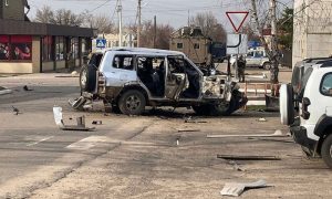 Car Bomb, Russian, Ukraine, Lugansk, Moscow, Kyiv, Investigative Committee, Russia