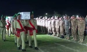Funeral prayers, Pakistan Army, martyrdom, terrorists, Buner, Khyber Pakhtunkhwa, Buner, ISPR,