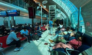 Dubai airport, heavy rains, United Arab Emirates, Emirates, flydubai,