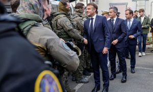 President, Emmanuel Macron, visit, France, French, Police