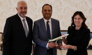 Pakistan’s Ambassador, UAE, Faisal Niaz Tirmizi, flight connections, Al Ain, Peshawar, Elena Sorlini, Abu Dhabi Airports, Pakistan International Airlines, PIA, Turbat, Baluchistan,