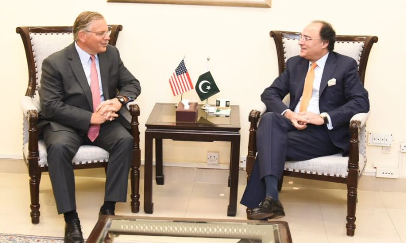 United States, Ambassador, Pakistan, Donald Blome, International Monetary Fund, IMF, Finance Minister, Muhammad Aurangzeb, investment, economic, delegation,