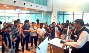 Prime Minister Shehbaz Sharif, Gilgit-Baltistan, Engineer Amir Muqam, Pakistani students, Islamabad Airport, Bishkek,